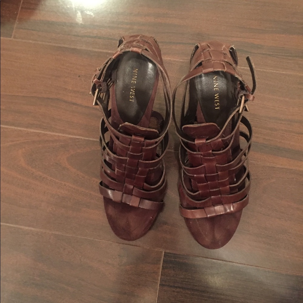 Caged sandals